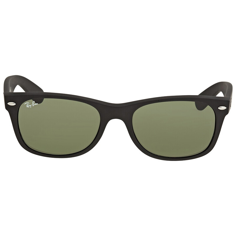 【即日発送】Ray-Ban New wayfarer Ray-Ban RB2132 New Wayfarer Classic XL (58 - 18) with Green lenses