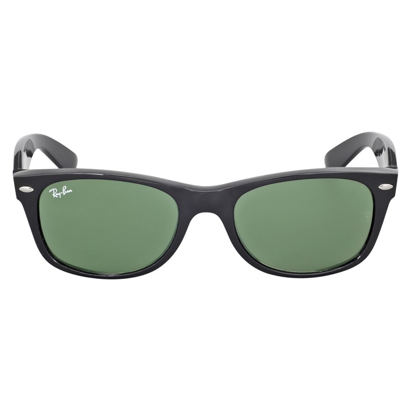 Ray-Ban New Wayfarer Classic Green Unisex Sunglasses RB2132 901 52