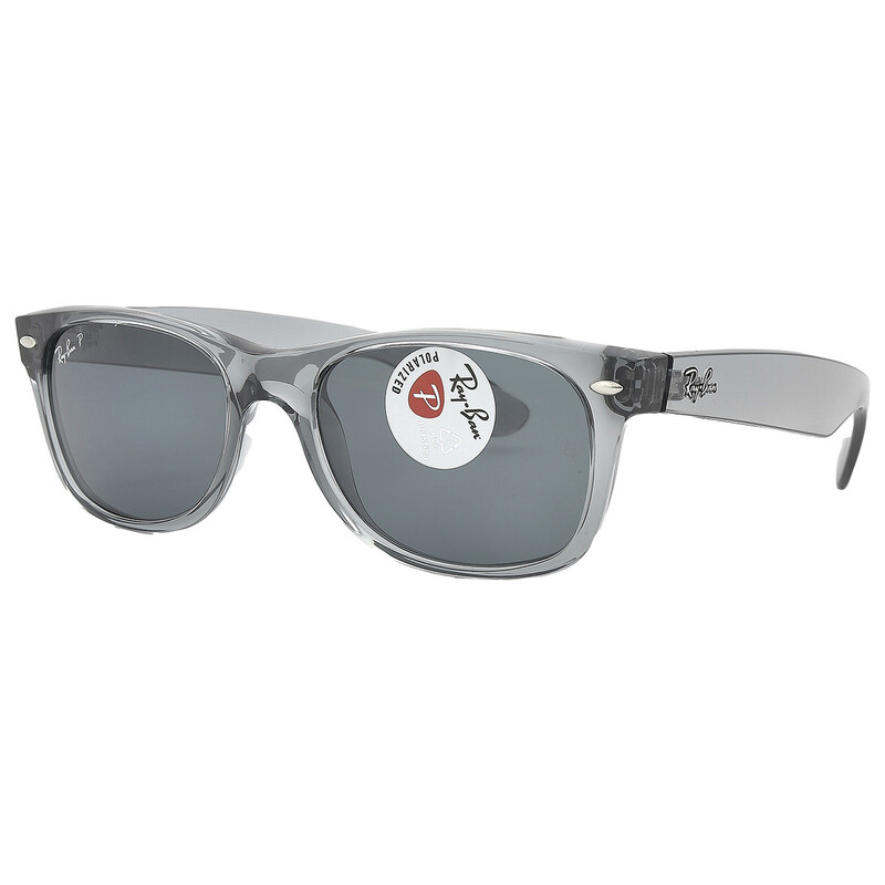 Ray-Ban New Wayfarer Classic Polarized Blue Unisex Sunglasses