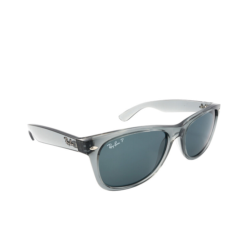 Ray-Ban New Wayfarer Classic Polarized Blue Unisex Sunglasses