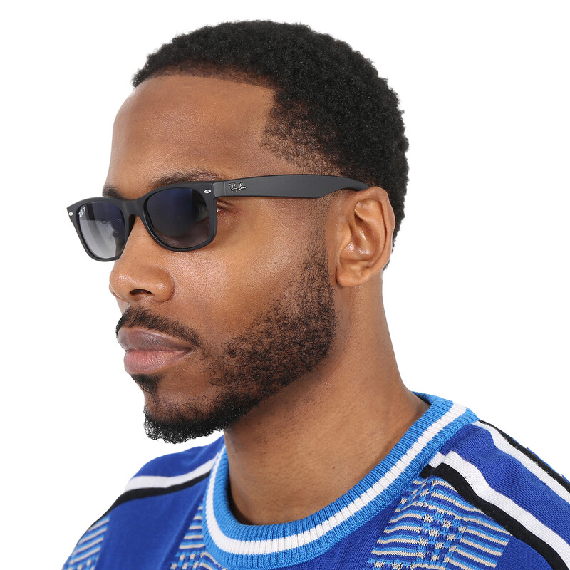 Ray-Ban New Wayfarer Classic Polarized Blue/Grey Gradient  display picture 2