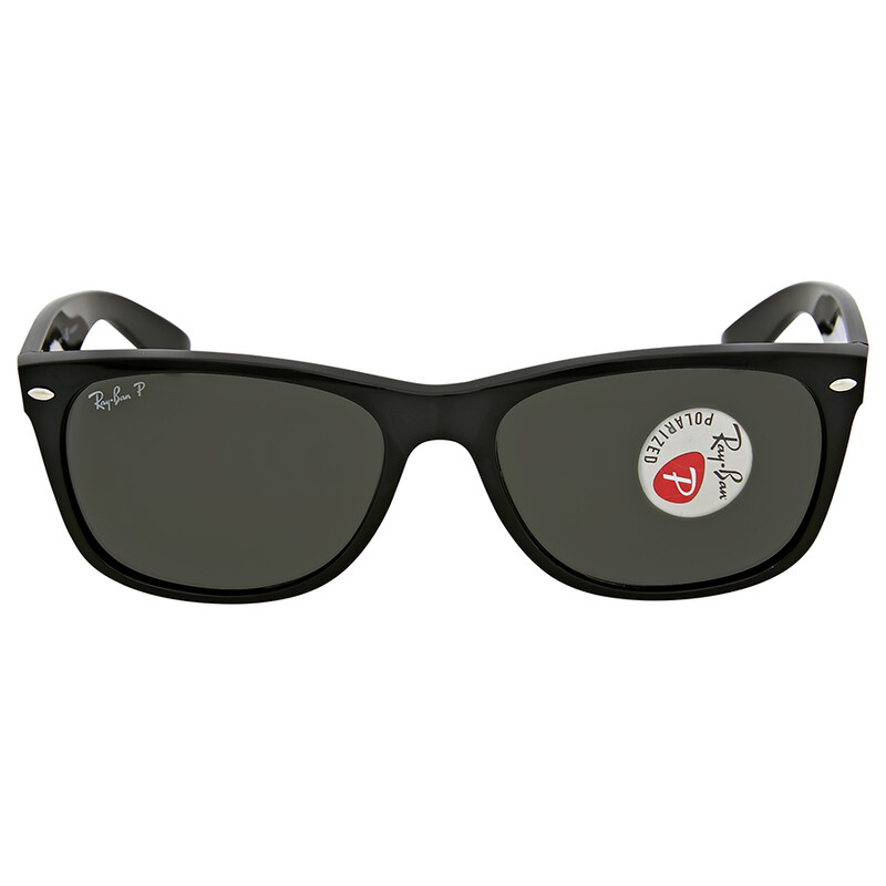 Ray-Ban New Wayfarer サングラス 52mm Ray-Ban New Wayfarer Black Classic Sunglasses RB2132 - Flight