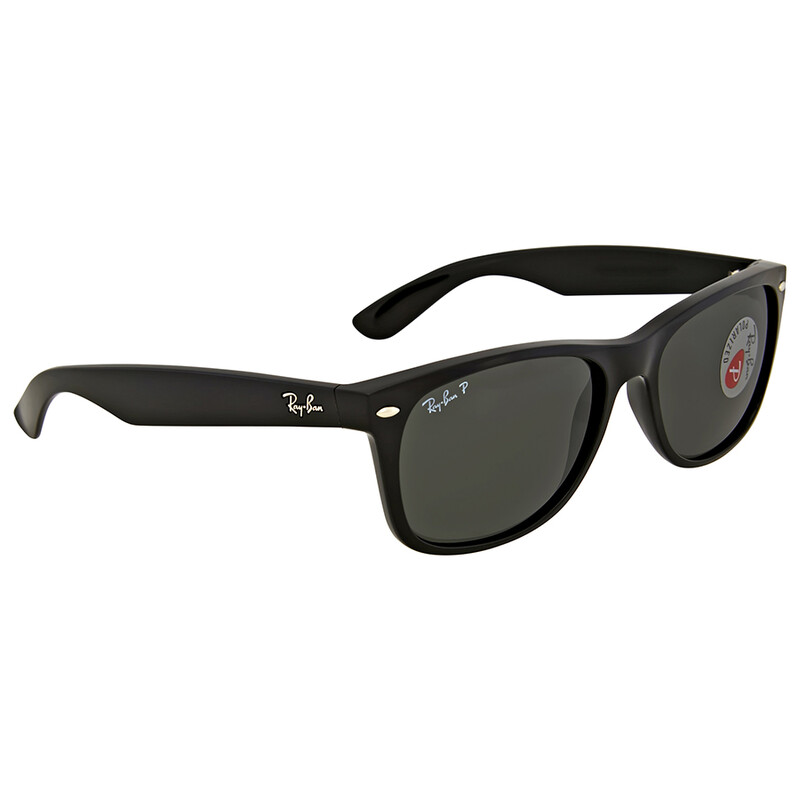 Ray-Ban New Wayfarer Classic Polarized Green Classic G-15 Unisex