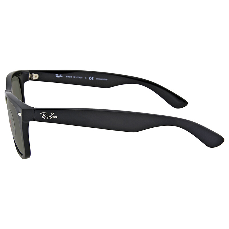 Ray-Ban New Wayfarer Classic Polarized Green Classic G-15 Unisex