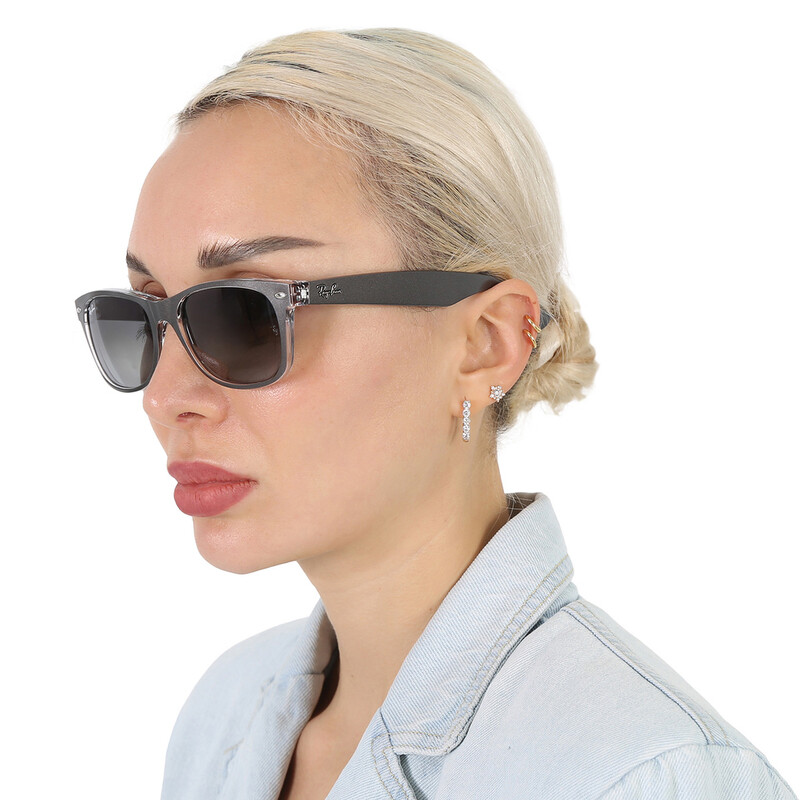 Ray-Ban New Wayfarer Color Mix Grey Gradient Unisex Sunglasses