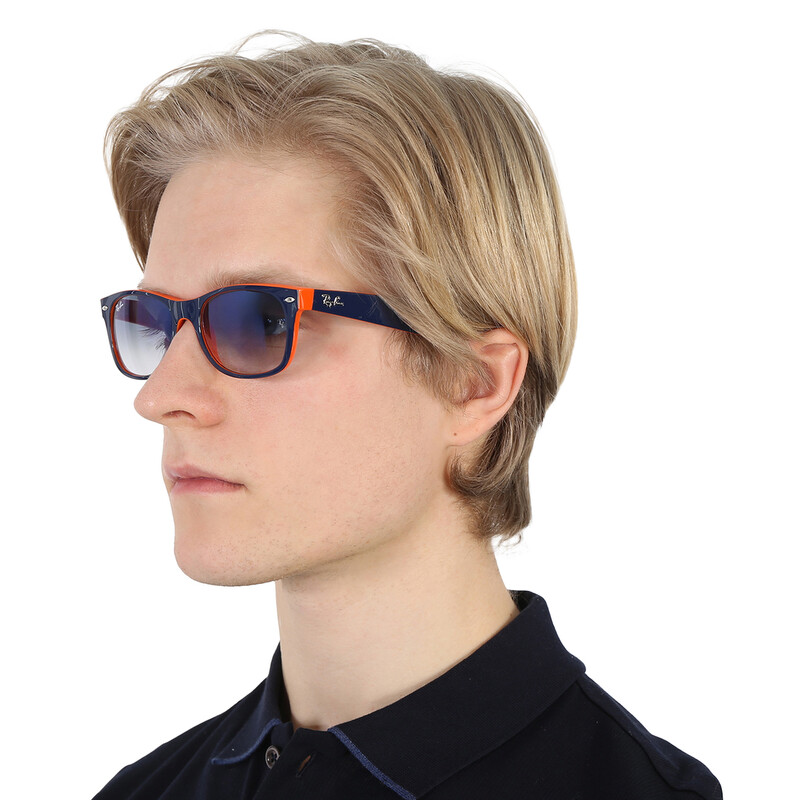 Ray-Ban New Wayfarer Color Mix Light Blue Gradient Unisex  display picture 1
