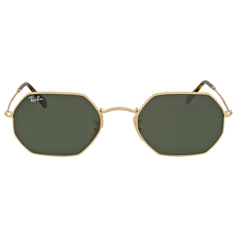 Ray-Ban Octagonal Metal Sunglasses RB3556N 001 53 8053672672725