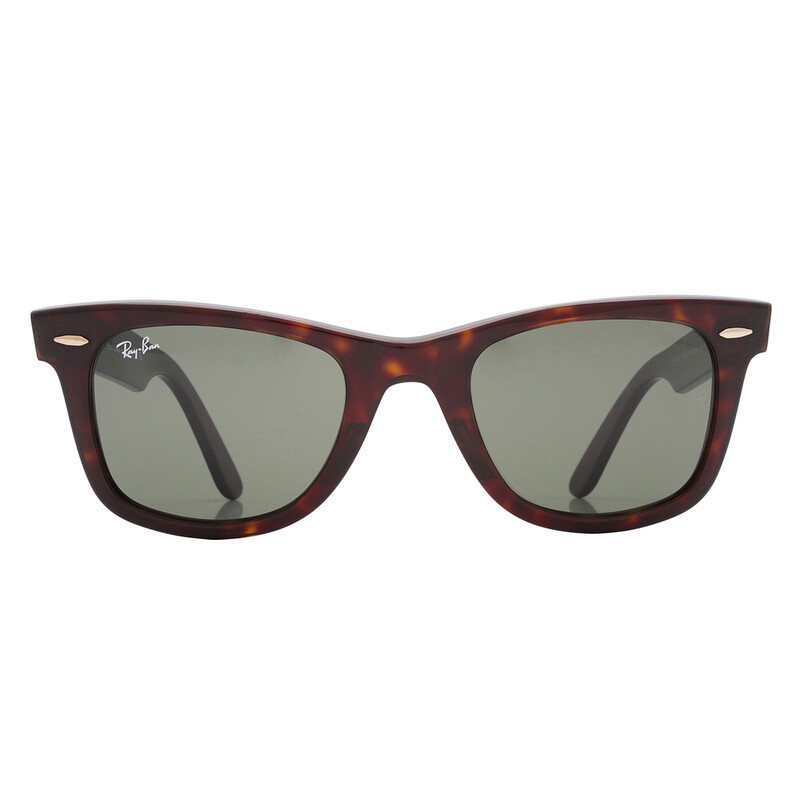 小物 RAYBAN RB2140F 1358/31 WAYFARER Ray-Ban RB2140F Original Wayfarer Classic L (52 - 22) with Green