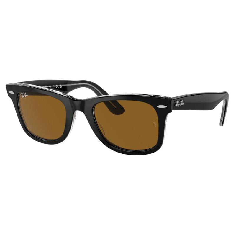 Ray-Ban ORIGINAL WAYFARER CLASSIC Brown Square Unisex Sunglasses