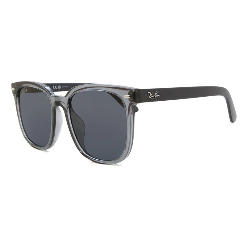 Ray-Ban Polarized Dark Grey Square Unisex Sunglasses RB4401D
