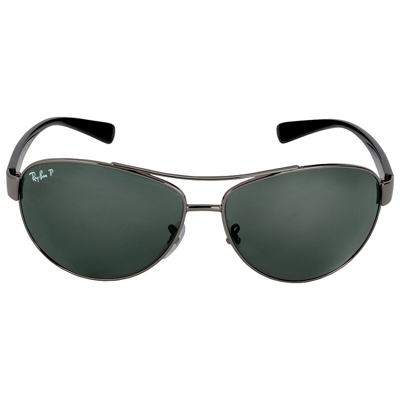 Ray-Ban Polarized Green Classic G-15 Pilot Men's Sunglasses RB3386