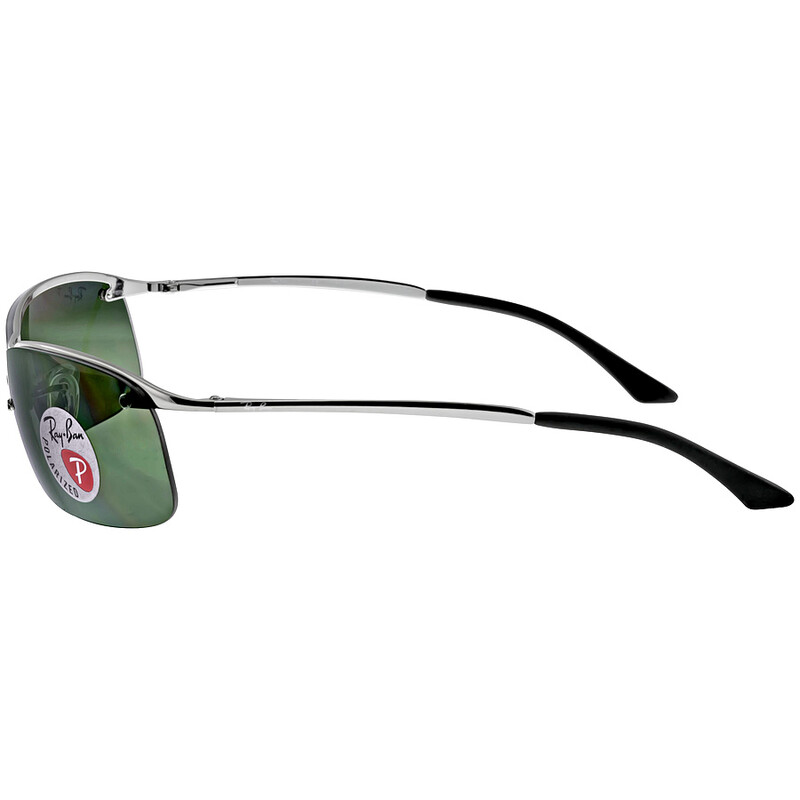 RayBan レイバン サングラス RB3183 004/9A Ray-Ban Polarized Green Classic G-15 Rectangular Men's Sunglasses