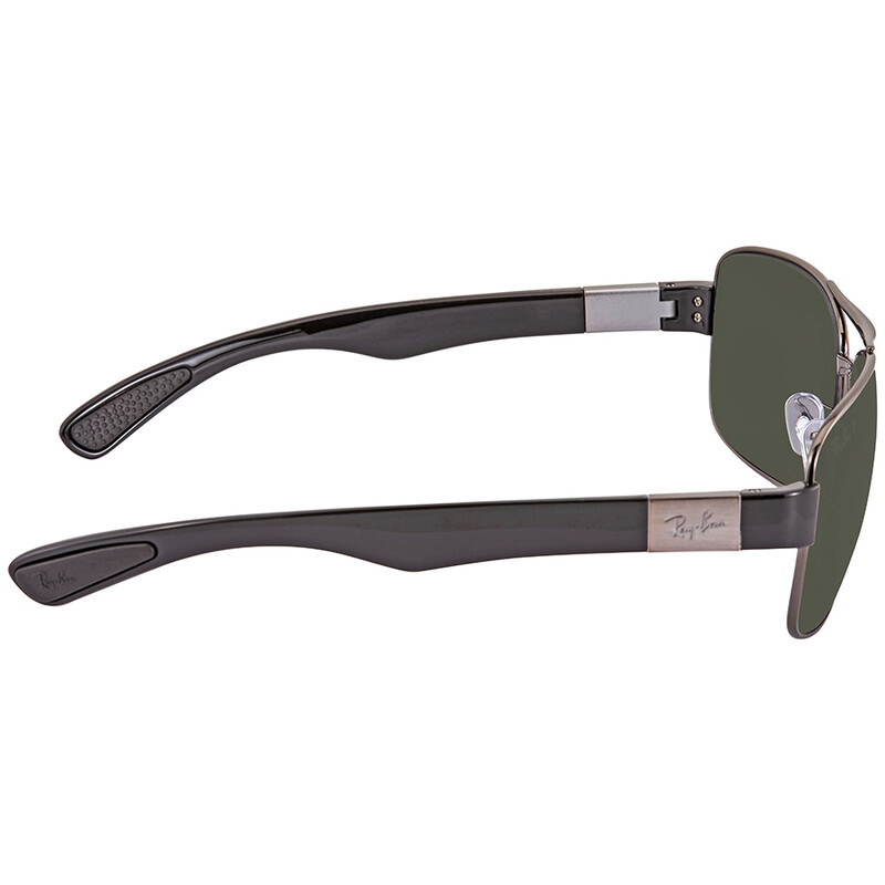 Ray-Ban Polarized Green Classic G-15 Square Men's Sunglasses