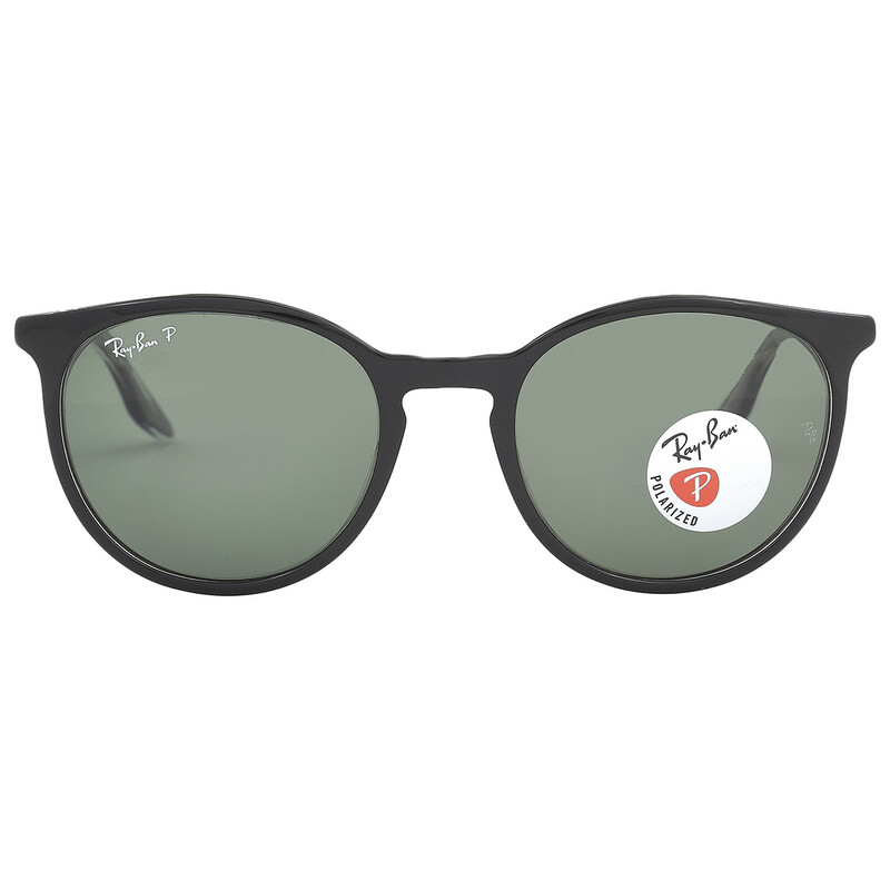 Ray-Ban Polarized Green Phantos Unisex Sunglasses RB2204 919/58 51