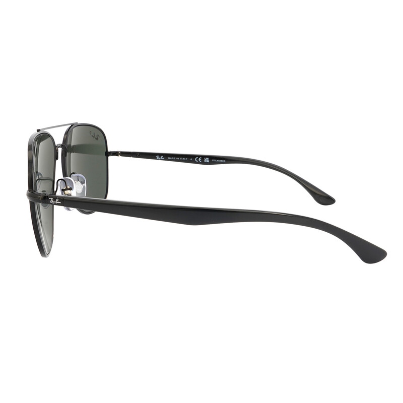 Ray-Ban Polarized Green Square Unisex Sunglasses RB3683 002/58 56