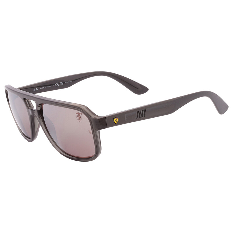 Ray-Ban Polarized Purple Silver Mirror Navigator Unisex Sunglasses