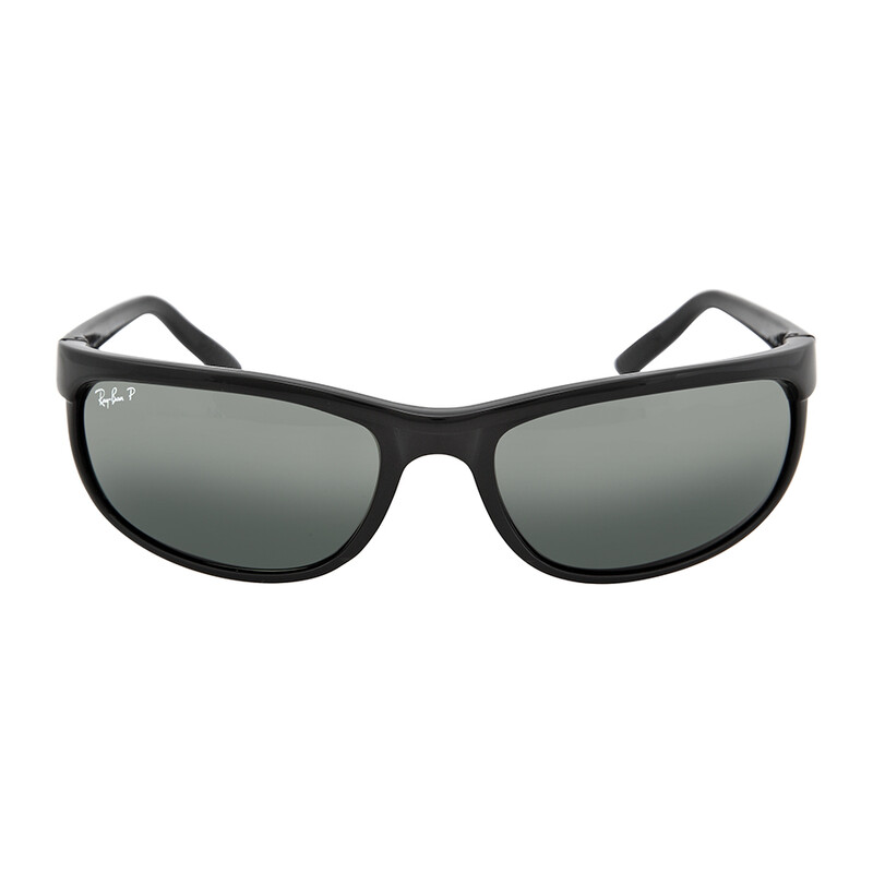 Ray-Ban Predator 2 Polarized Grey Rectangular Unisex Sunglasses