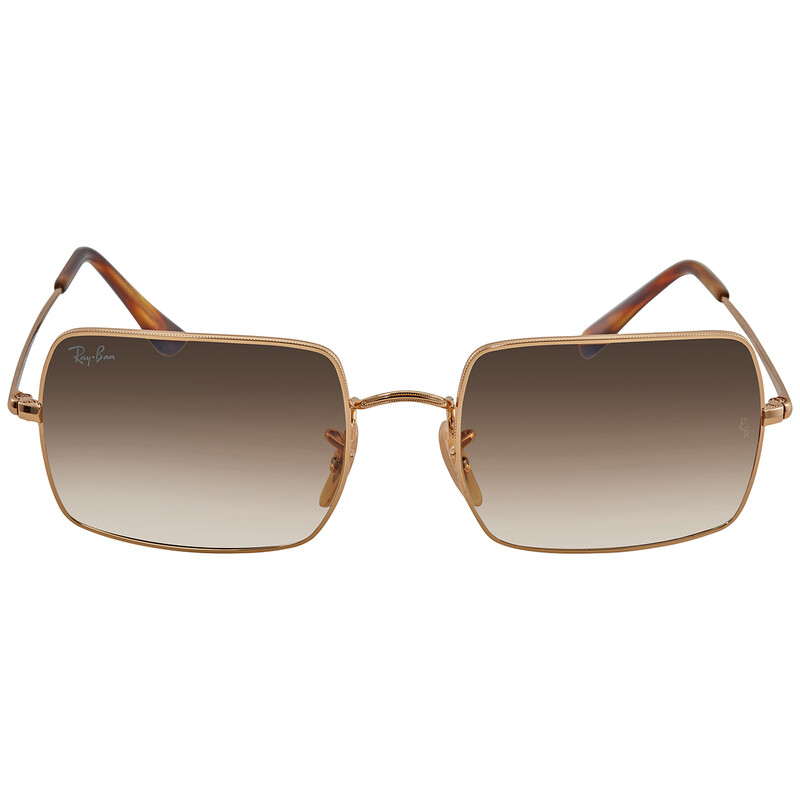 Ray-Ban Rectangle 1969 Light Brown Gradient Unisex Sunglasses