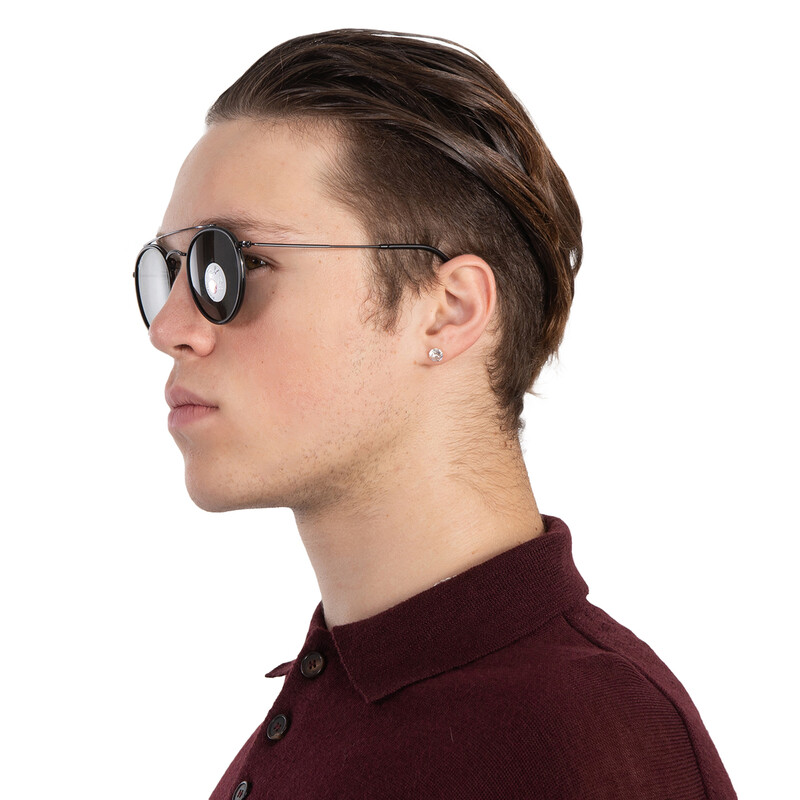 Ray-Ban Round Double Bridge Polarized Green Classic G-15 Unisex