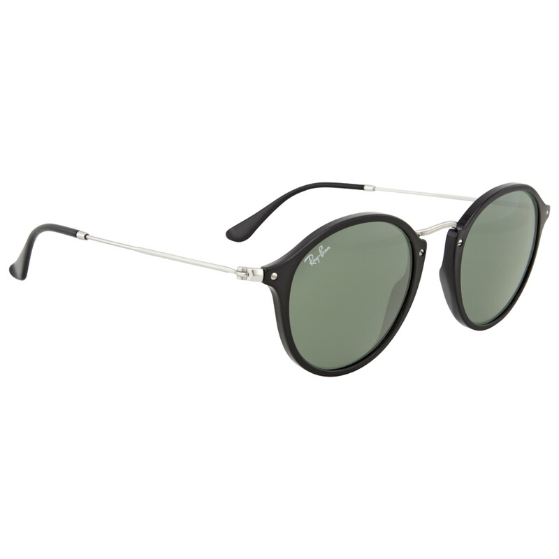Ray-Ban Round Fleck Green Classic G-15 Unisex Sunglasses RB2447