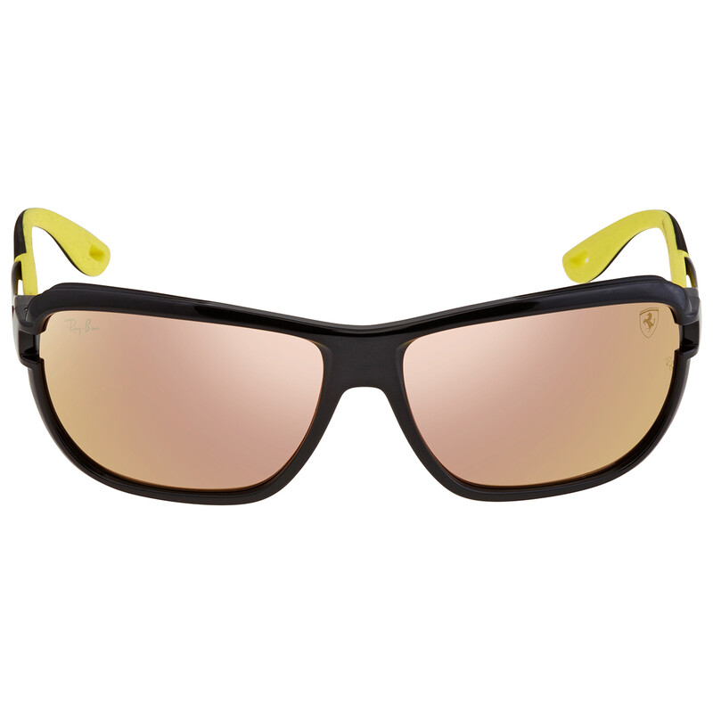 Ray-Ban Scuderia Ferrari Copper Mirror Rectangular Unisex