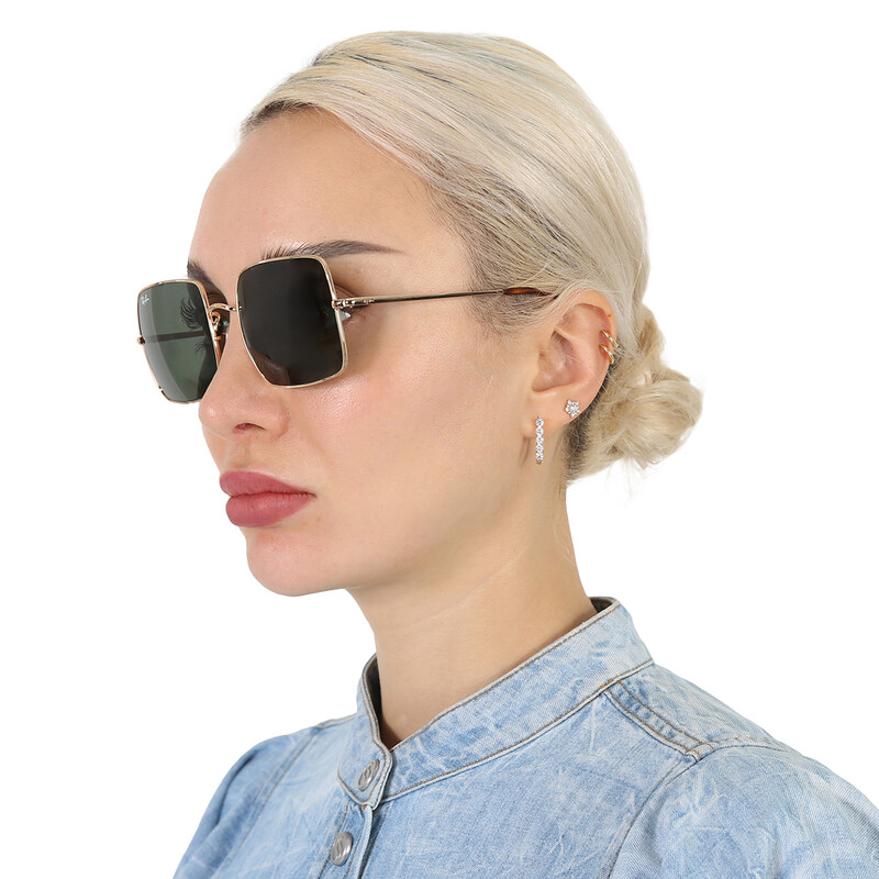 Ray-Ban Square 1971 Classic Green Unisex Sunglasses RB1971 914731