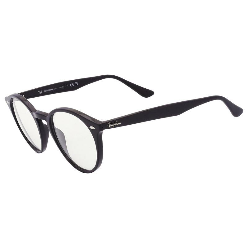 Ray-Ban Transitions Clear/Blue Round Unisex Sunglasses RB2180 601