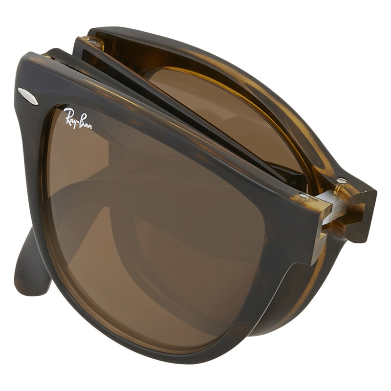 Ray-Ban Folding Wayfarer ブラウン Ray-Ban Wayfarer Folding Classic Brown B-15 Unisex Sunglasses