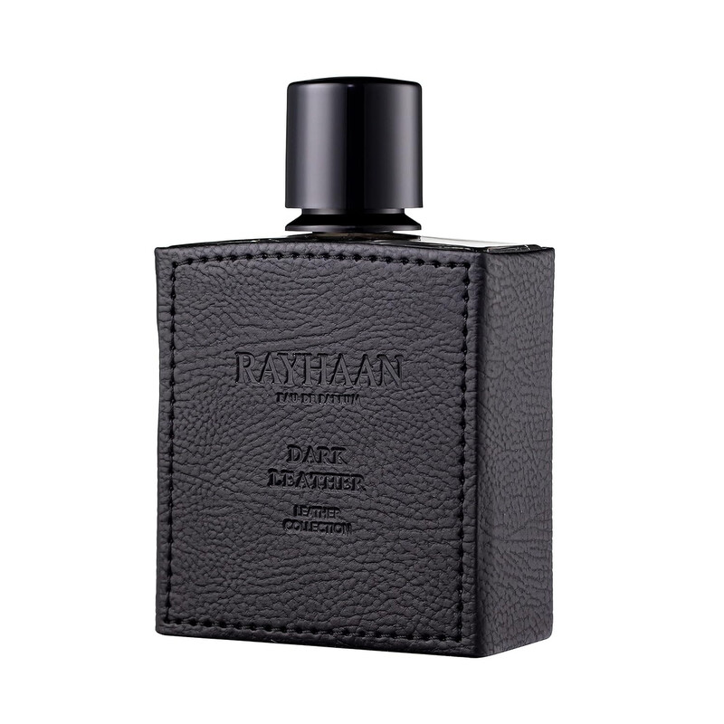 Rayhaan Men's Dark Leather EDP Spray 3.38 oz Fragrances