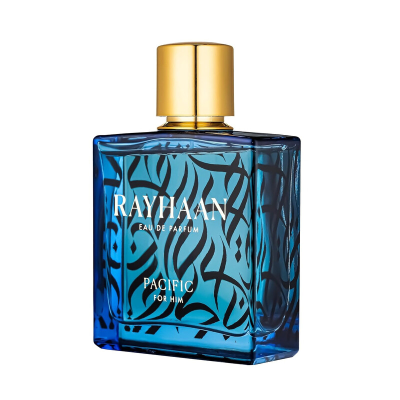 Rayhaan Men's Pacific EDP Spray 3.38 oz Fragrances 6298044138740