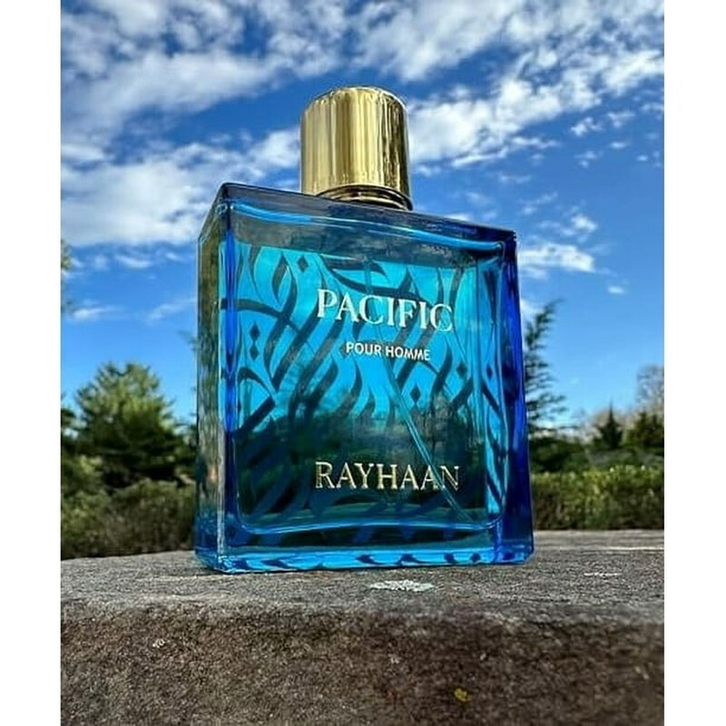 Rayhaan Men's Pacific EDP Spray 3.38 oz Fragrances 6298044138740