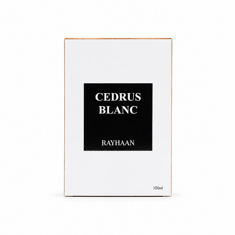 Rayhaan Unisex Cedrus Blanc EDP Spray 3.4 oz Fragrances