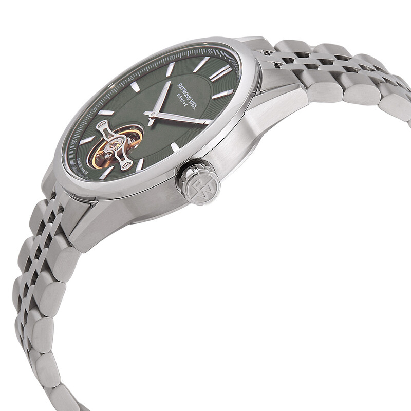 Raymond Weil Freelancer Automatic Green Dial Men's Watch 2781-ST
