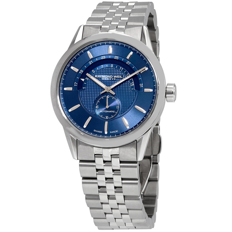 Raymond Weil Freelancer Half-moon Automatic Blue Dial Men's Watch
