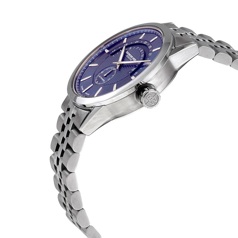 Raymond Weil Freelancer Half-moon Automatic Blue Dial Men's Watch