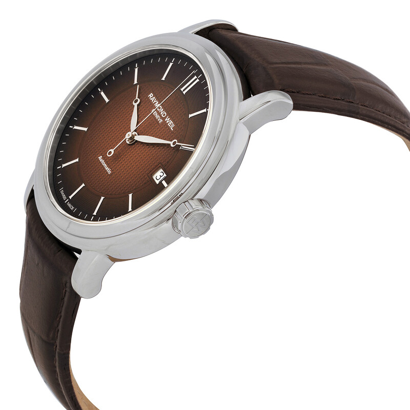 Raymond Weil Maestro Automatic Brown Dial Men's Watch 2837-STC