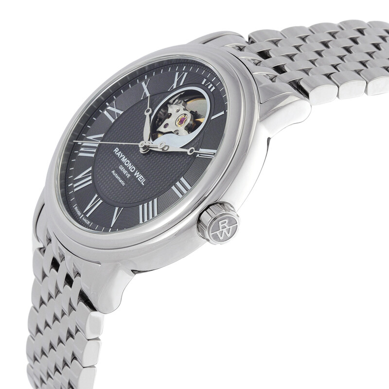 Raymond Weil Maestro Automatic Grey Dial Men's Watch 2827-ST-00608