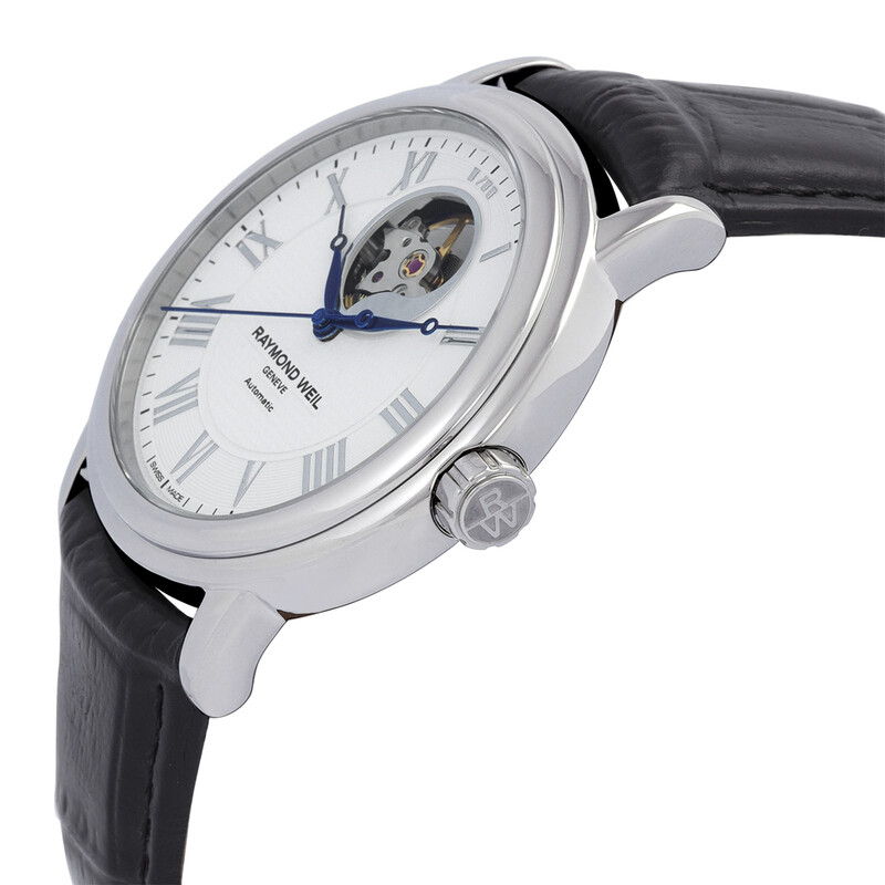 Raymond Weil Maestro Automatic White Dial Men's Watch 2827-STC