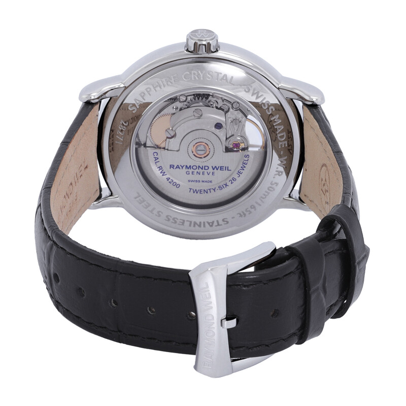 Raymond Weil Maestro Automatic White Dial Men's Watch 2827-STC