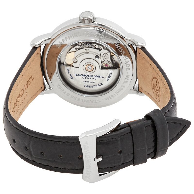 Raymond Weil Maestro Automatic White Dial Men's Watch 2837-STC