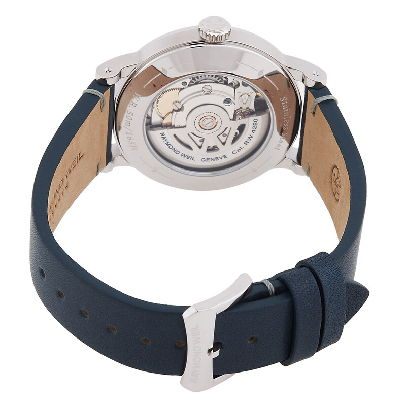 Raymond Weil Millesime Automatic Moon Phase Ladies Watch 2145-SCS