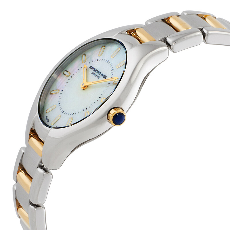 Raymond Weil Noemia Quartz White Mother of Pearl Dial Ladies Watch
