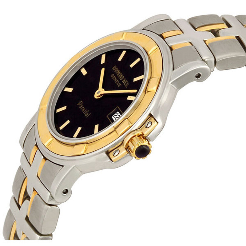 Raymond Weil Parsifal LadiesSteel and 18K Gold Watch 9430-BI