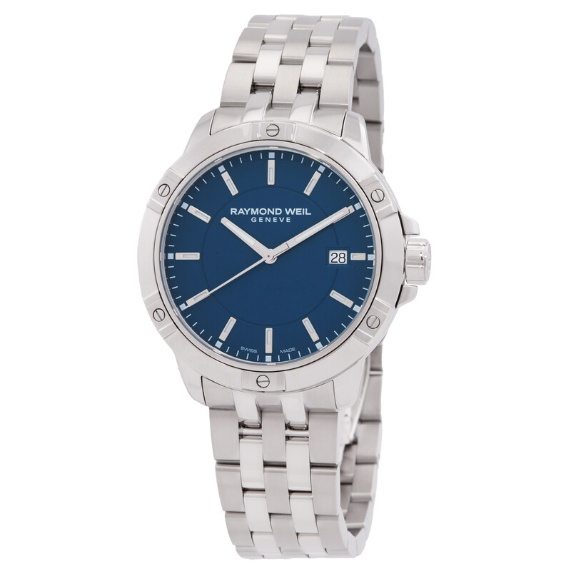 Raymond Weil Tango Quartz Blue Dial Men's Watch 8160-ST-50041