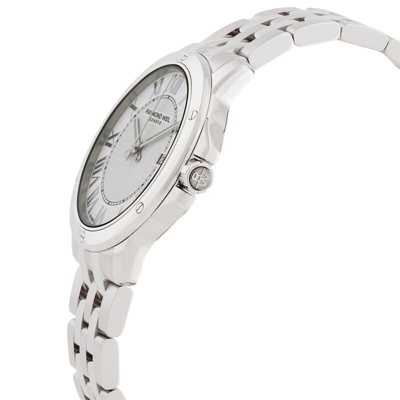 Raymond Weil Tango Quartz White Dial Men's Watch 5591-ST-00308