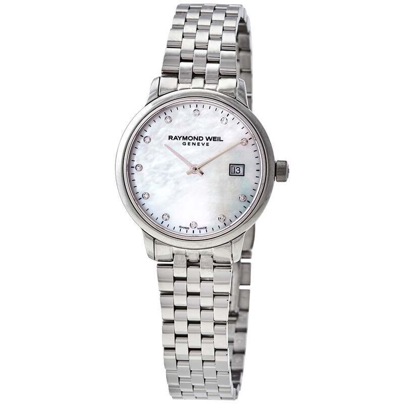 Raymond Weil Toccata Quartz Diamond White Mother of Pearl 