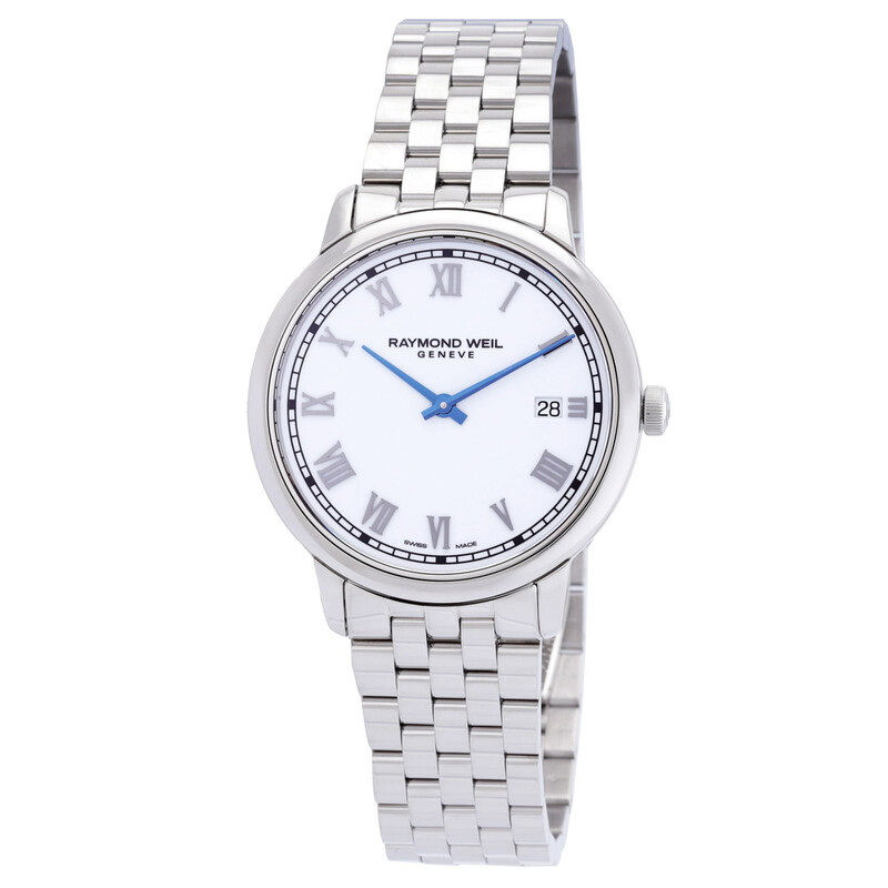 Raymond Weil Toccata Quartz White Dial Men's Watch 5485-ST-00359