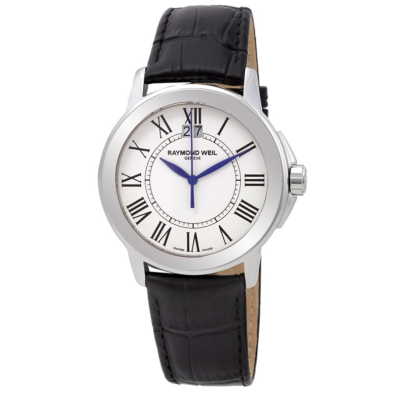Raymond Weil Tradition White Dial Men's Watch 5576-ST-00300