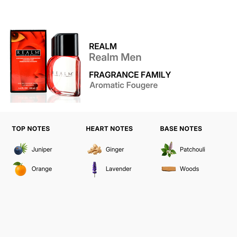 Realm Men / Realm Cologne Spray 3.4 oz (100 ml) (m) 603531183039