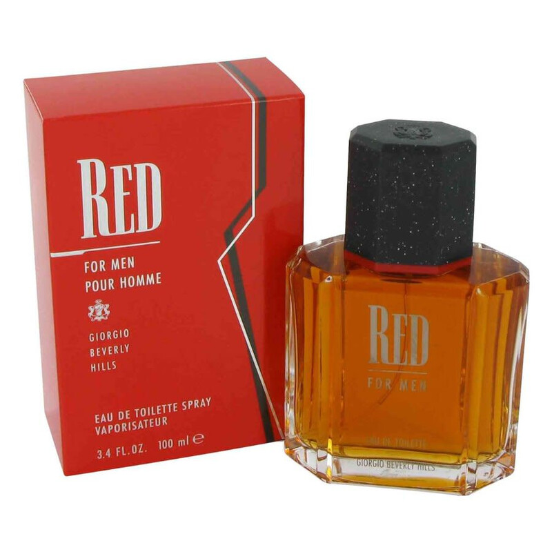 Red by Giorgio Beverly Hills for Men EDT Spray 3.4 oz (M)